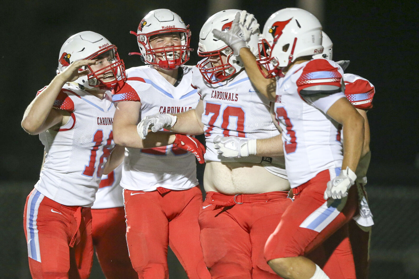 3. Collinsville Cardinals (8-0)